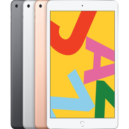 Restored | Apple iPad | 10.2-inch Retina | Wi-Fi Only | 32GB | Latest OS | Bundle: Bluetooth/Wireless Airbuds By Certified 2 Day Express