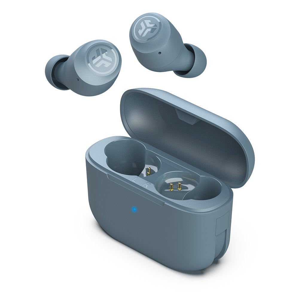 JLab Go Air Pop Bluetooth Earbuds, True Wireless with Charging Case, Slate