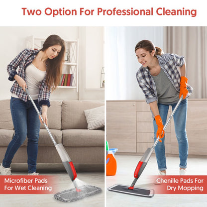 Microfiber Spray Mops for Floor Cleaning Wet Dry Dust Hardwood Kitchen Floor Mop