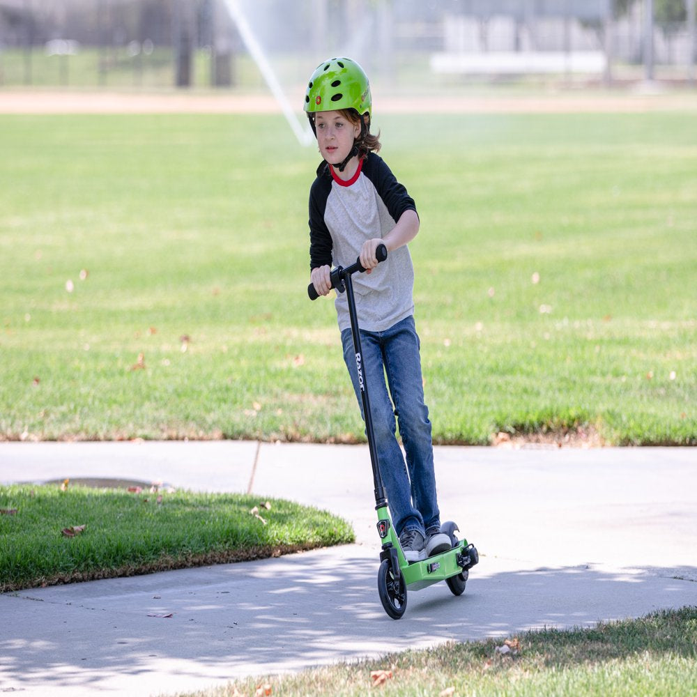 Razor Black Label E90 Electric Scooter - Green, for Kids Ages 8+ and up to 120 lbs, up to 10 mph