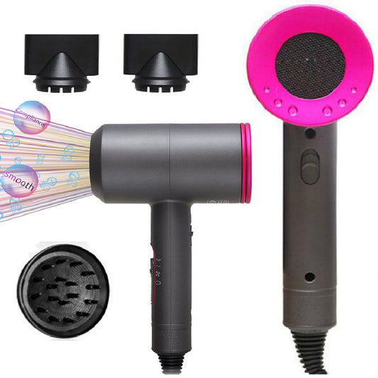 BerZalah Ionic Hair Dryer, 1800W Professional Blow Dryer, 3 Heating/2 Speed/Cold Settings for Home Salon Travel Woman Kids