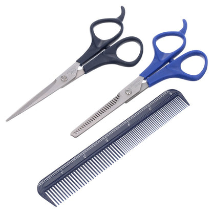 Goody New Style Kit, Hair Cutting Shears, Thinning Shears and Comb, 3 Pieces