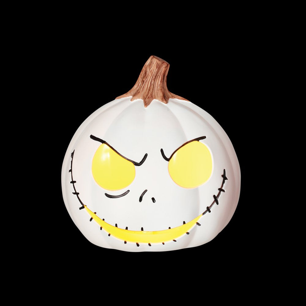 The Nightmare Before Christmas 6in Jack Skellington Light-Up Halloween Pumpkin