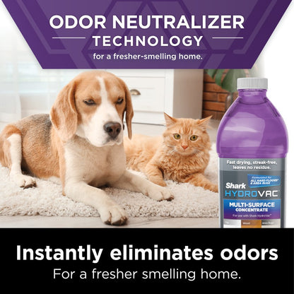 Shark HydroVac 3in1 Vacuum, Mop & Self-Cleaning Corded System, with Antimicrobial Brushroll* & Multi-Surface Cleaning Solution, Perfect for Hardwood, Tile, Marble, Laminate & Area Rugs, WD100