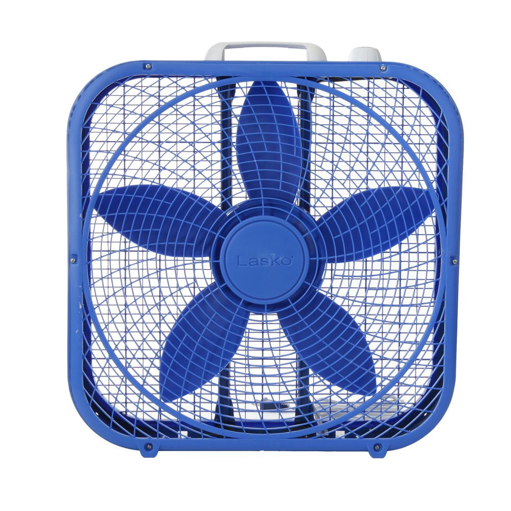 Lasko Cool Colors 20" 3-Speed Box Fan, Model B20308