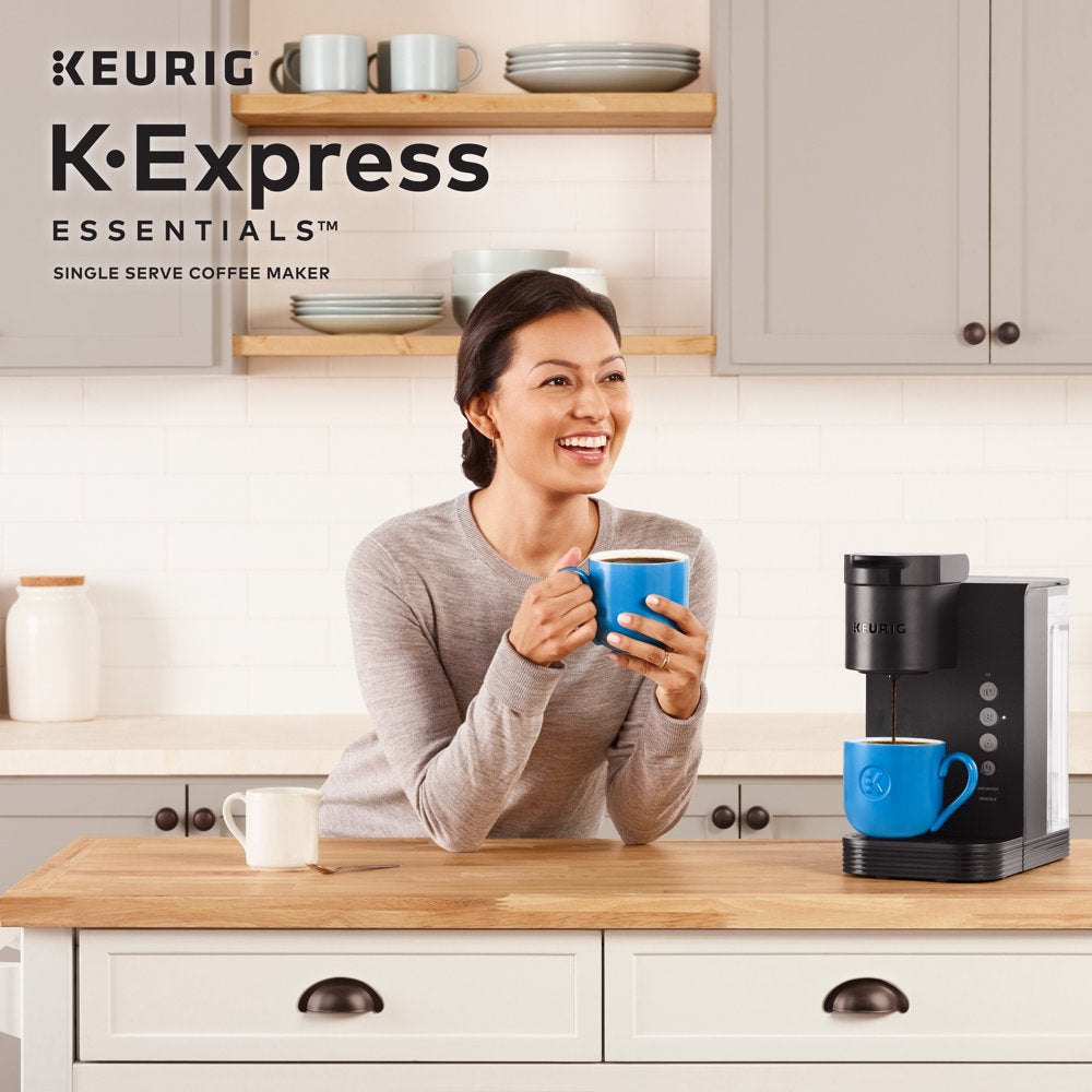 Keurig K-Express Essentials Single Serve K-Cup Pod Coffee Maker, Black