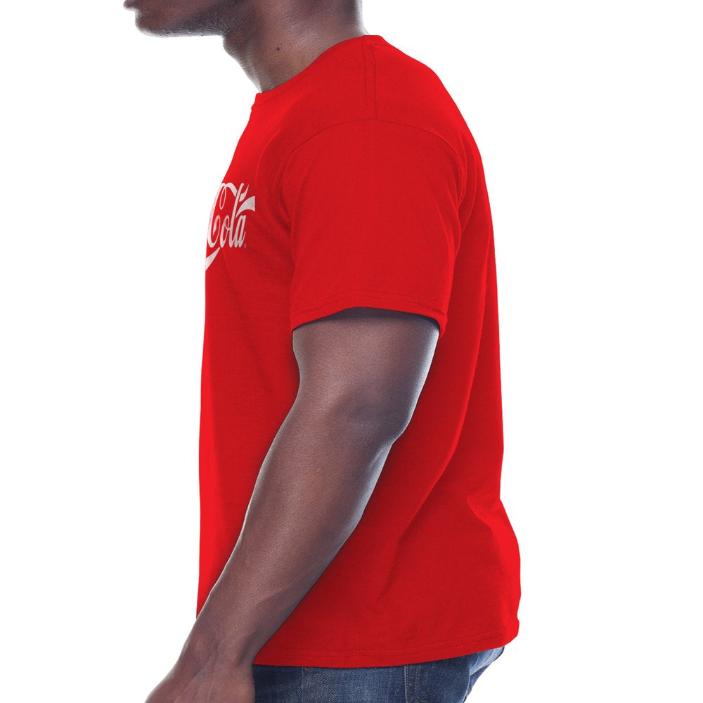 Coca Cola Coke Classic Men's and Big Men's Graphic T-shirt, (Mens or Mens Big & Tall)