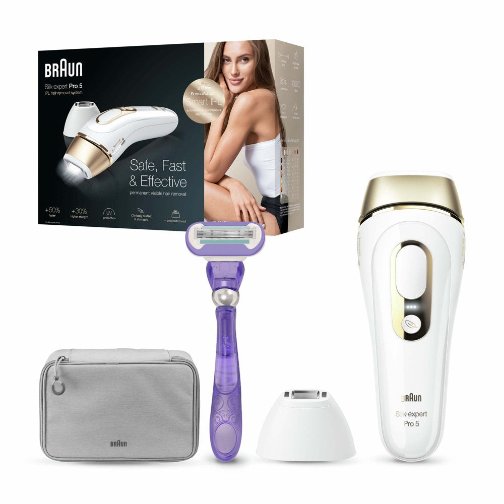 Braun Silk·Expert Pro 5 PL5117 Latest Generation IPL, Permanent Hair Removal