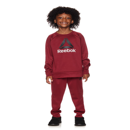 Reebok Boys Essential Fleece Crewneck, Sizes 4-18