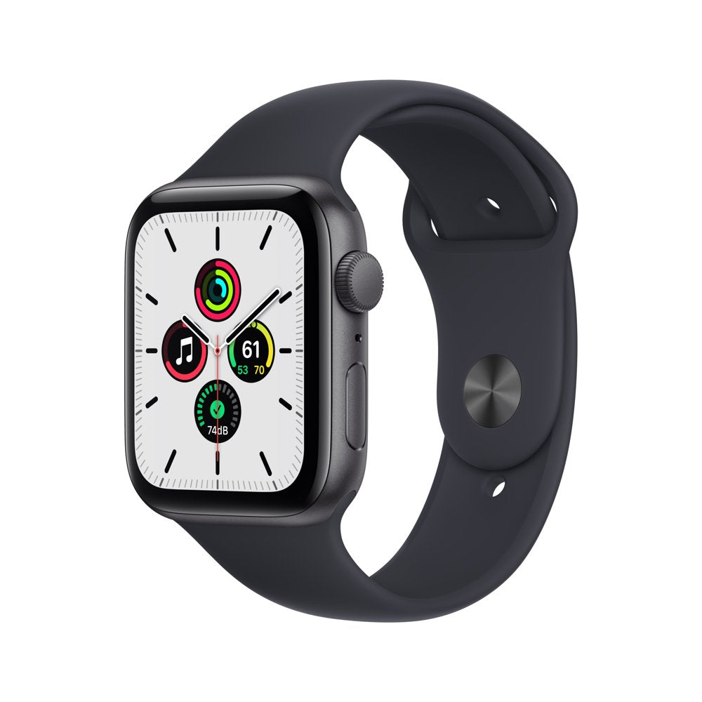 Apple Watch SE (1St Gen) GPS, 40Mm Space Gray Aluminum Case with Midnight Sport Band - Regular