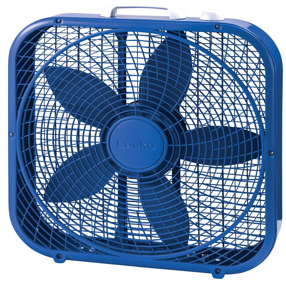 Lasko Cool Colors 20" 3-Speed Box Fan, Model B20308