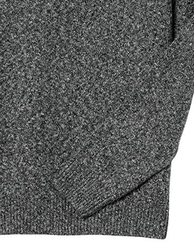 Amazon Essentials Men's Long-Sleeve Soft Touch Quarter-Zip Sweater, Charcoal Marl, XX-Large