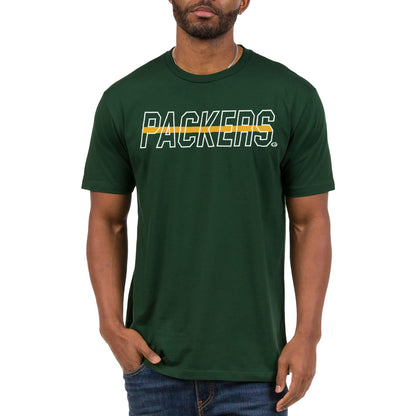 Junk Food Clothing x NFL - Green Bay Packers - Championship Drive - Unisex Adult Short Sleeve Fan T-Shirt for Men and Women - Size X-Large