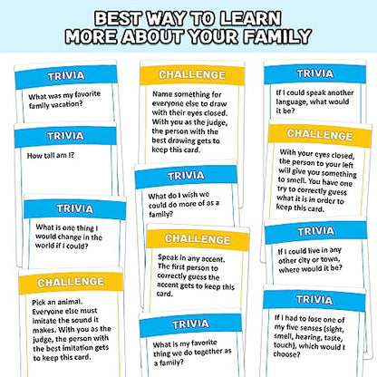 Do You Really Know Your Family? A Fun Family Game Filled with Conversation Starters and Challenges - Great for Kids, Teens and Adults