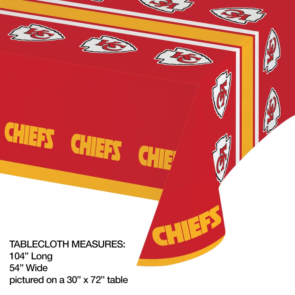 Kansas City Chiefs Game Day Party Supplies Kit, Serves 8