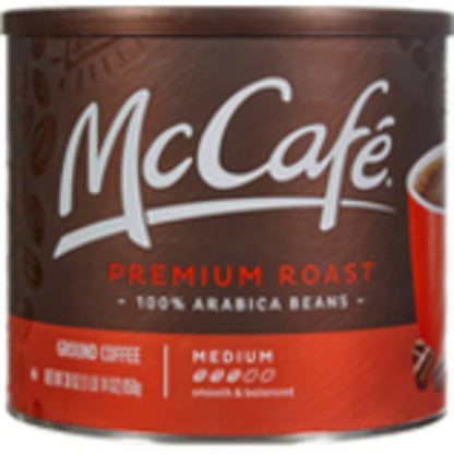 McCafe Premium Roast, Medium Roast Ground Coffee, 30 oz Canister