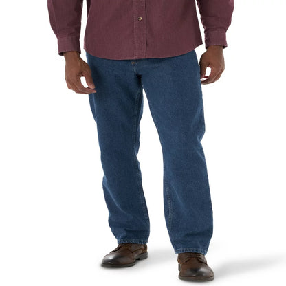 Wrangler Men's and Big Men's Relaxed Fit Jeans with Flex