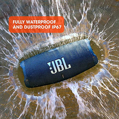 JBL Charge 5 Portable Wireless Bluetooth Speaker with IP67 Waterproof and USB Charge Out - Black