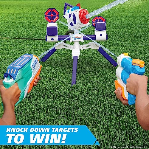 NERF Super Soaker RoboBlaster – Automatic Soaker Blasting Machine Drenches You in Water