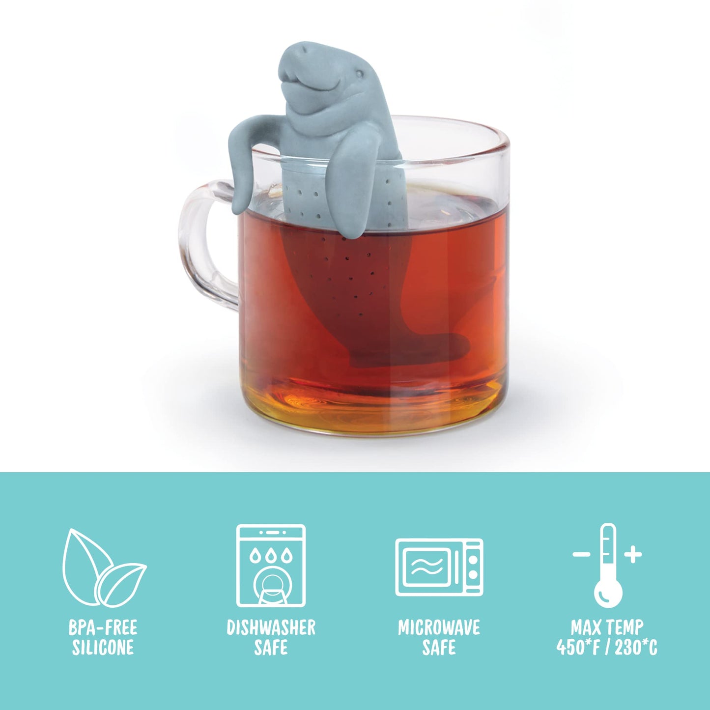 Genuine Fred MANATEA Genuine Fred Silicone Tea Infuser