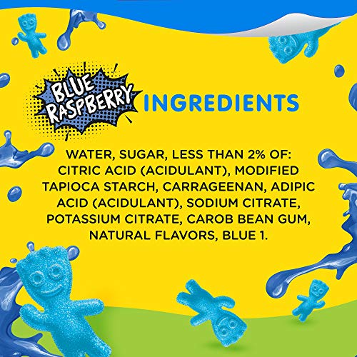 Snack Pack Sour Patch Kids Juicy Gels, Blue Raspberry, 3.25 oz 6 ct, 3.25 oz