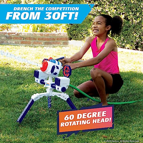 NERF Super Soaker RoboBlaster – Automatic Soaker Blasting Machine Drenches You in Water