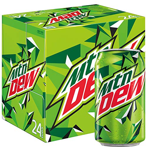 Mountain Dew Soda, 12oz Cans (24 Pack)