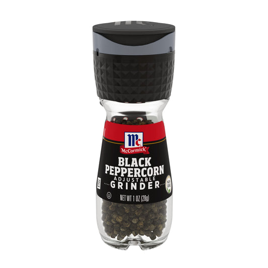 McCormick Black Peppercorn Grinder, 1 Oz