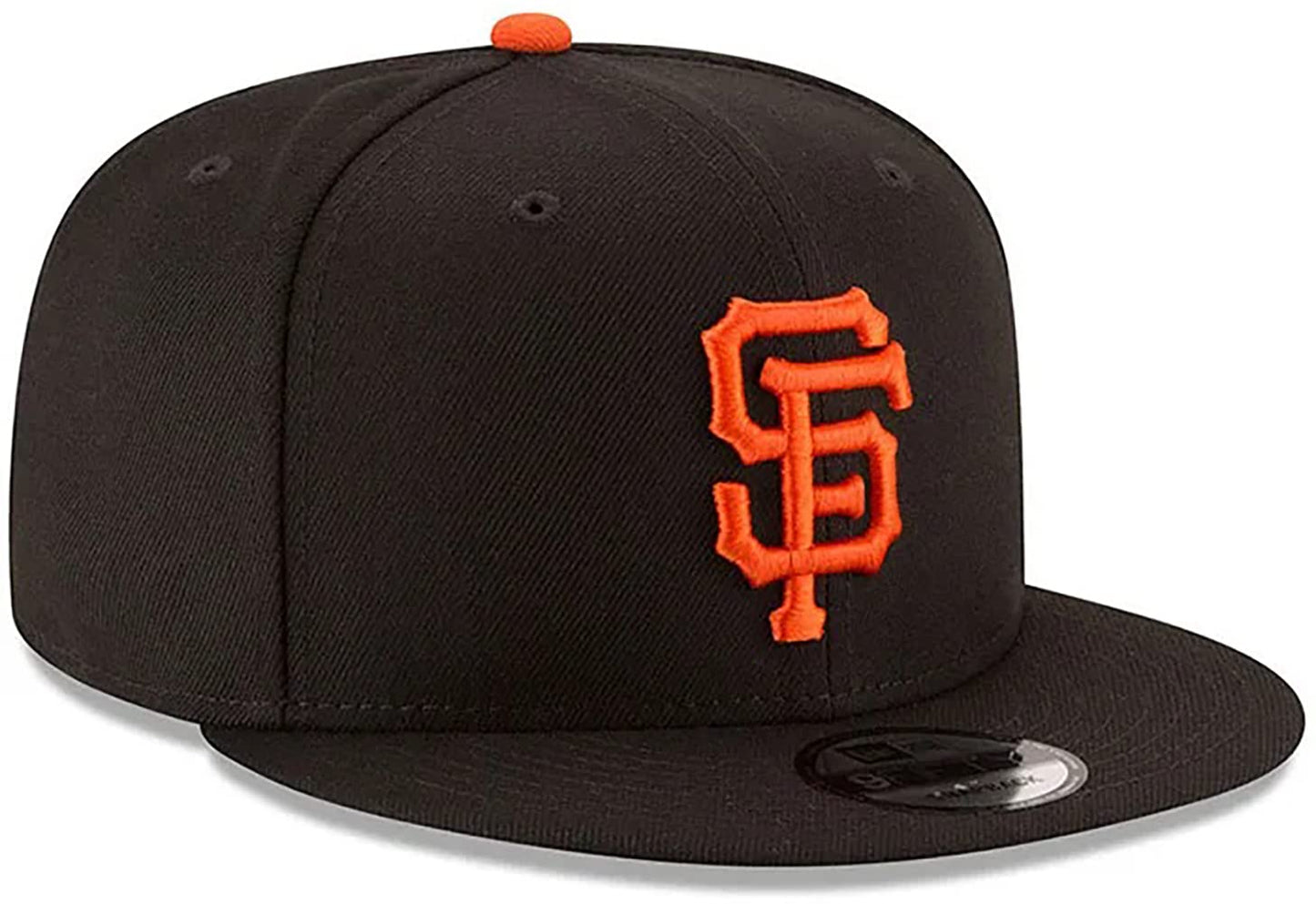 New Era MLB 9FIFTY Adjustable Snapback Hat Cap One Size Fits All (San Francisco Giants Black)