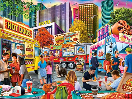 Ceaco - PD Moreno - Food Truck Festival - 500 Piece Jigsaw Puzzle