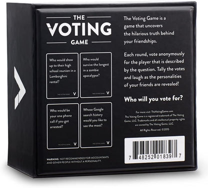 The Voting Game: The Adult Party Game About Your Friends