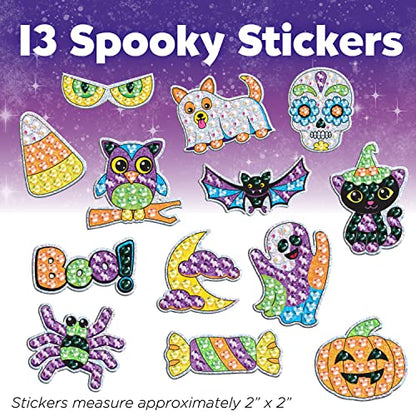 Creativity for Kids Big Gem Diamond Painting Kit - Halloween Stickers and Suncatchers, Halloween Crafts for Kids Ages 6-8+, Diamond Art for Kids