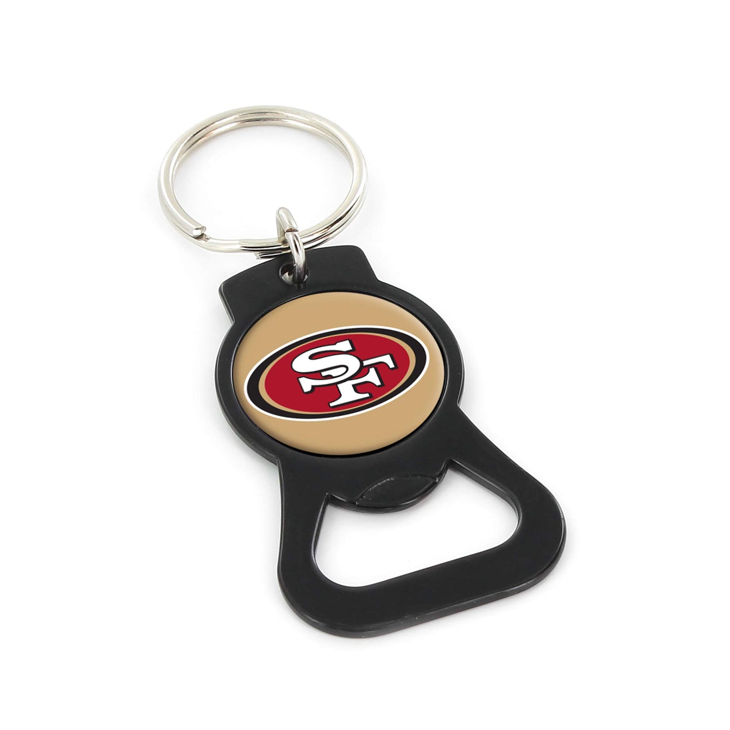 aminco NFL San Francisco 49ers Bottle Opener Keychain,unisex-adult 4