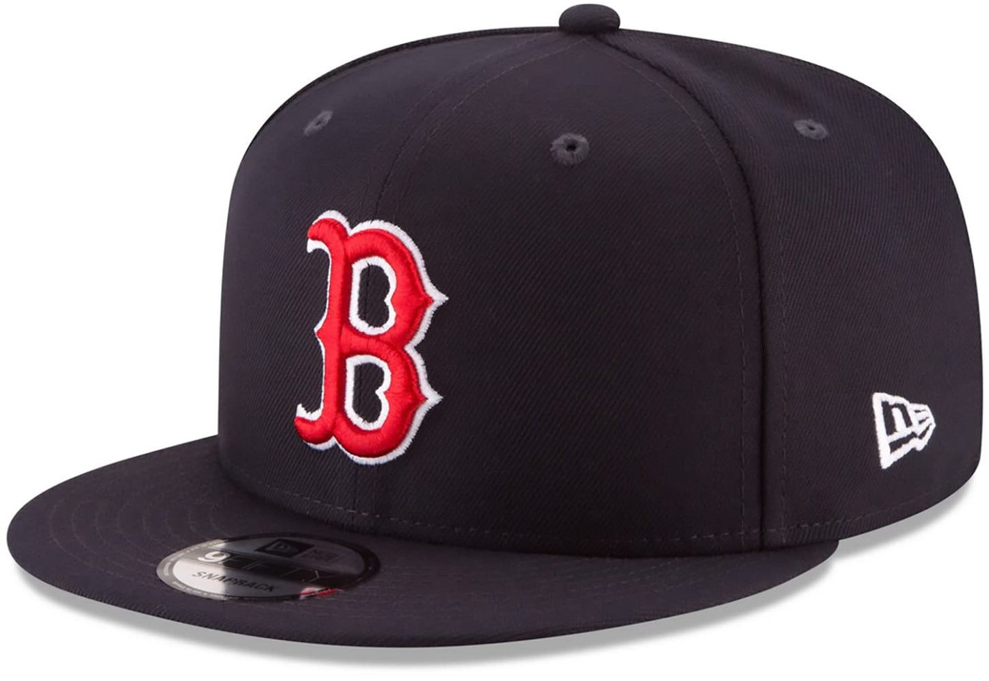 New Era MLB 9FIFTY Adjustable Snapback Hat Cap One Size Fits All (Boston Red Sox Navy)