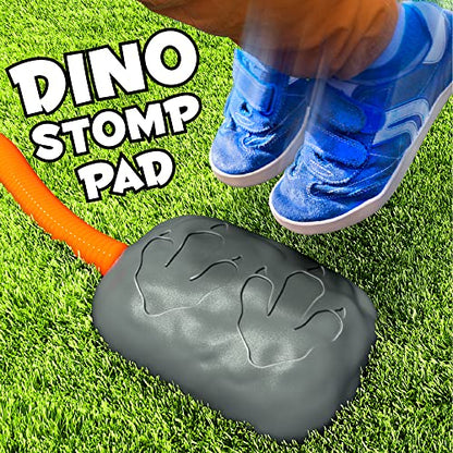 MindSprout Dino Blasters, Rocket Launcher for Kids - Launch up to 100 ft. Birthday Gift, for Boys & Girls Age 3, 4, 5, 6, 7, Years Old - Outdoor Toys, Family Fun, Dinosaur Toy, Kids Toys