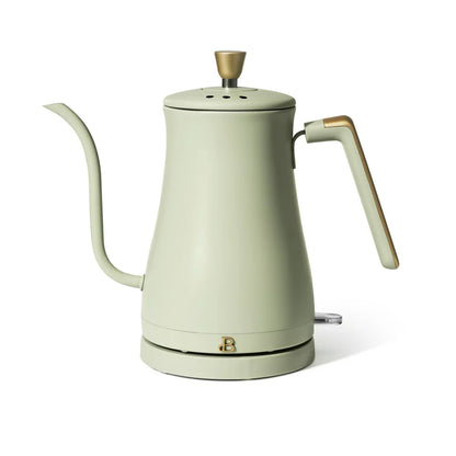 1.0L Electric Gooseneck Kettle, Sage Green by Drew Barrymore