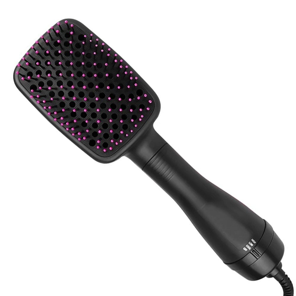 Hair Dryer Brush, Jungle Wave 2 in 1 Negative Ion Blow Dryer with Comb, Fast Drying Hair Dryer Hot Air Brush