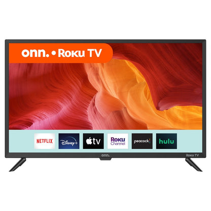 Onn. 32” Class HD (720P) LED Roku Smart TV (100012589)