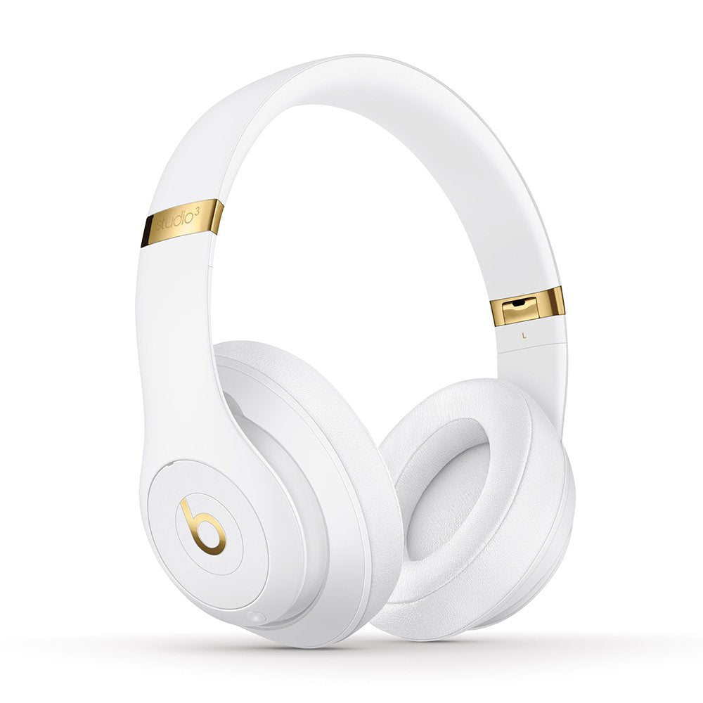 Beats Studio3 Wireless Noise Cancelling Headphones with Apple W1 Headphone Chip - White