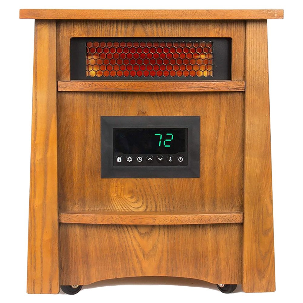 LifeSmart LifePro 8 Element 1500W Electric Infrared Quartz Space Heater