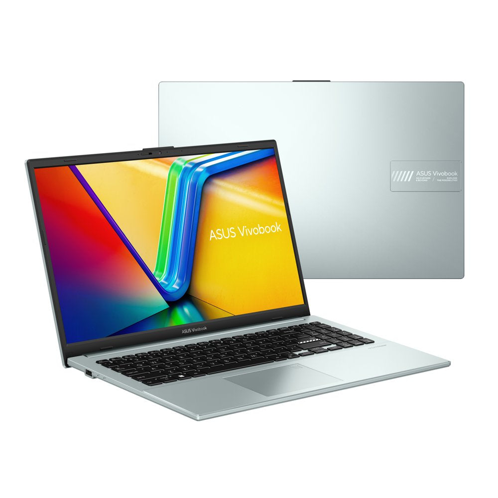 ASUS Vivobook 15.6” FHD PC Laptop, Intel I3-N305, 8GB, 256GB, Windows 11, Green Grey, E1504GA-WS34