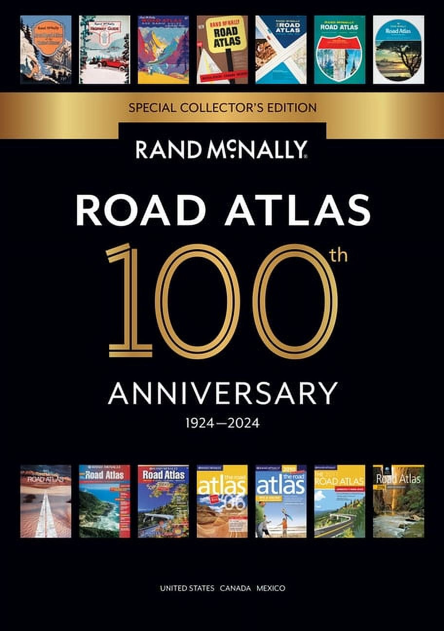 Rand McNally 2024 Road Atlas - 100th Anniversary Collector's Edition (Paperback)