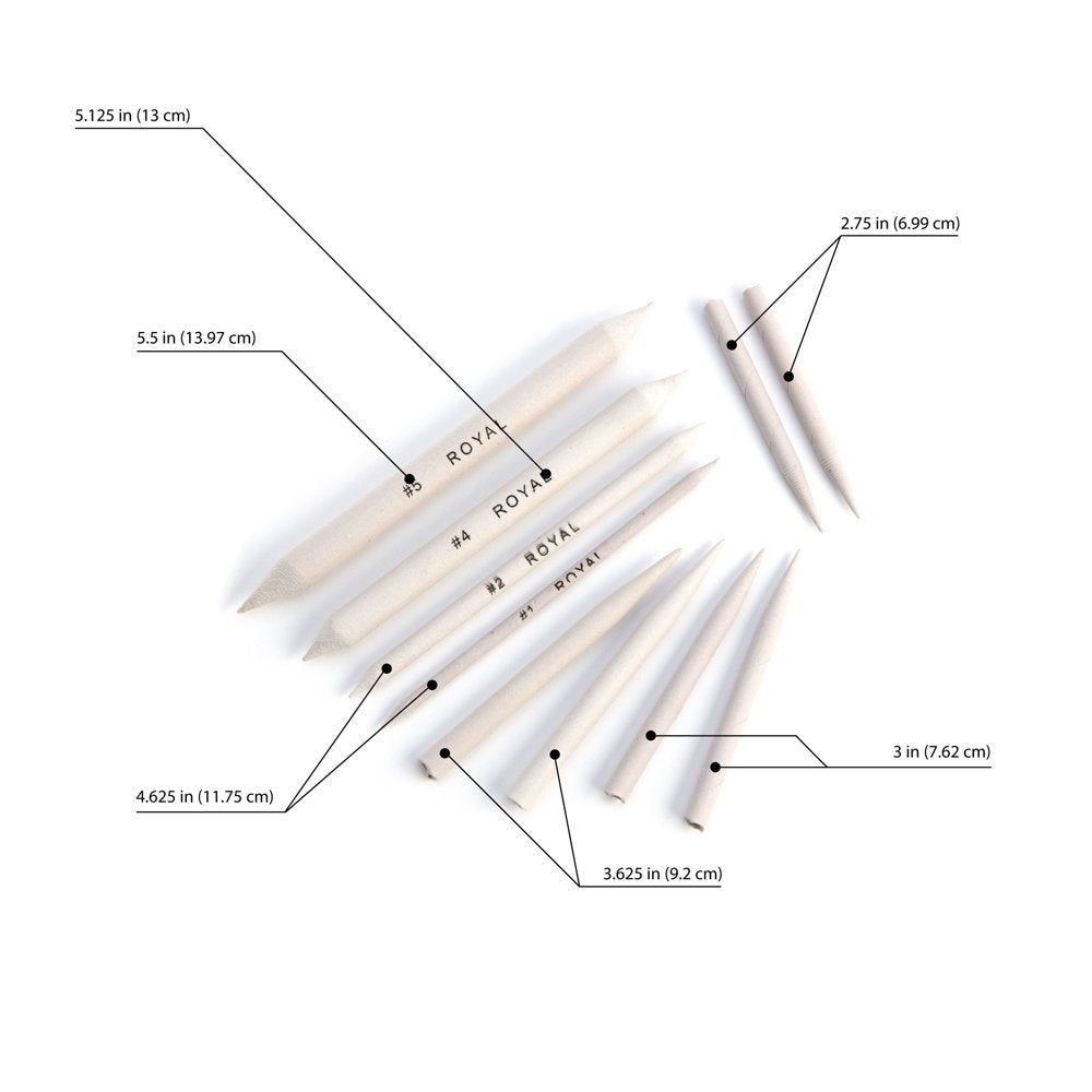 Blending Stumps Drawing Tool Set - 10pc