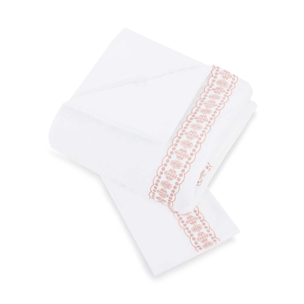 The Pioneer Woman White Cotton Eyelet 4-Piece Comforter Set, Full / Queen