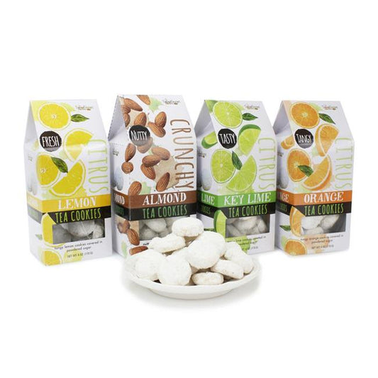 Gourmet Set of 4 Too Good Gourmet Tea Cookie Refreshers 6 oz.