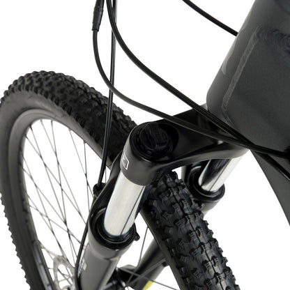 Hyper Bicycles E-Ride 29" 36V Electric Mountain Bike for Adults, Pedal-Assist, 250W Mid-Drive E-Bike Motor, Grey