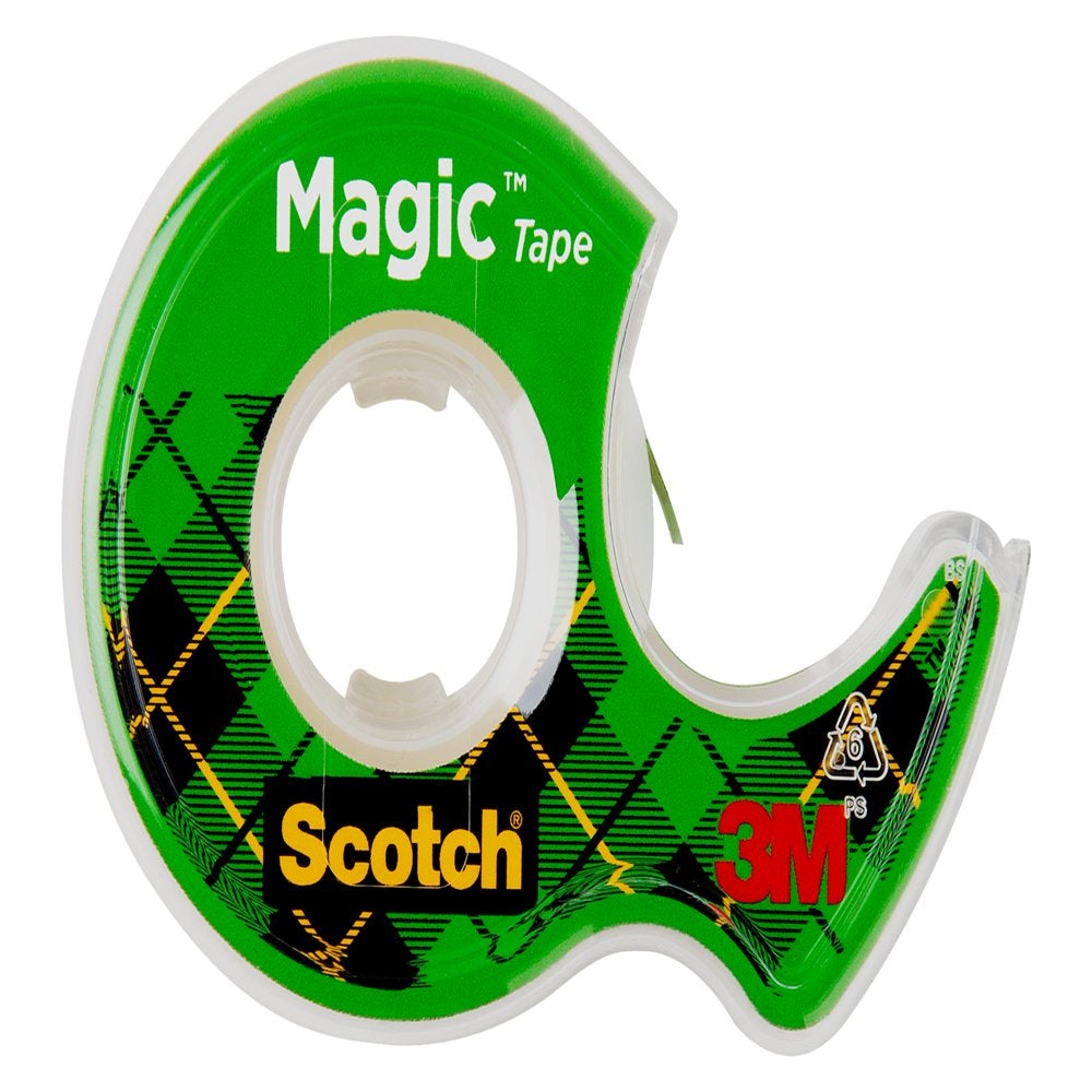 Scotch Magic Tape Dispenser. ¾ in. x 325 in., 3 Dispenser