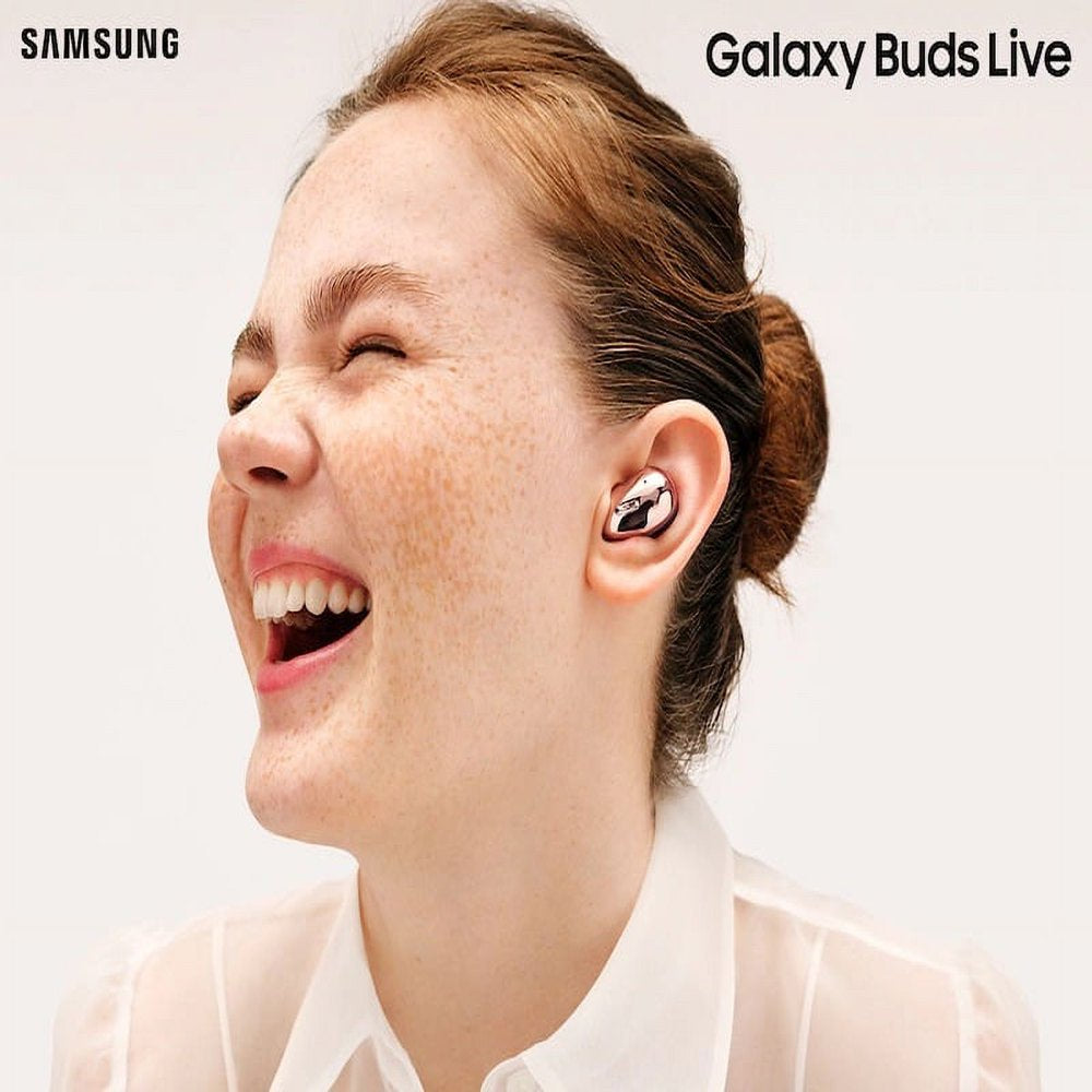 Samsung Galaxy Buds Live Wireless Earbuds with Charging Case, Mystic Bronze