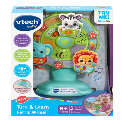 VTech® Turn & Learn Ferris Wheel™ Interactive Baby Toy With Suction Cup