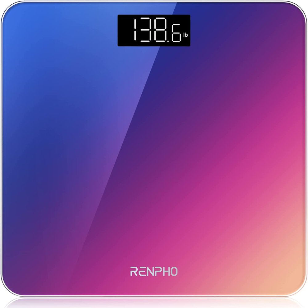 RENPHO Highly Accurate Digital Body Weight Scale, 400 lb, Gradient